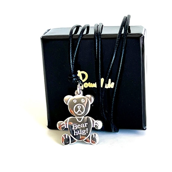 Pomellato Orsetto “Bear Hug” Limited Edition Sterling Silver Pendant - Picture 1 of 7